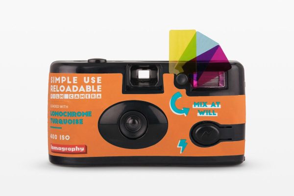 成功攝影 全新 Lomography Simple Use Camera 400/27 Turquoise 藍色調 負片 可重新上片