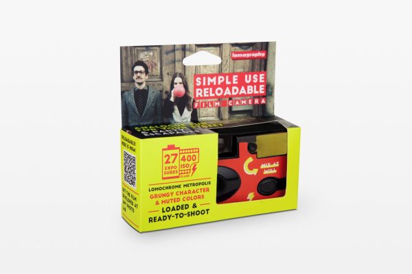 成功攝影 全新 Lomography Simple Use Camera 400/27 Metropolis 冷色調 負片 即可拍 可重新上片：圖片 4