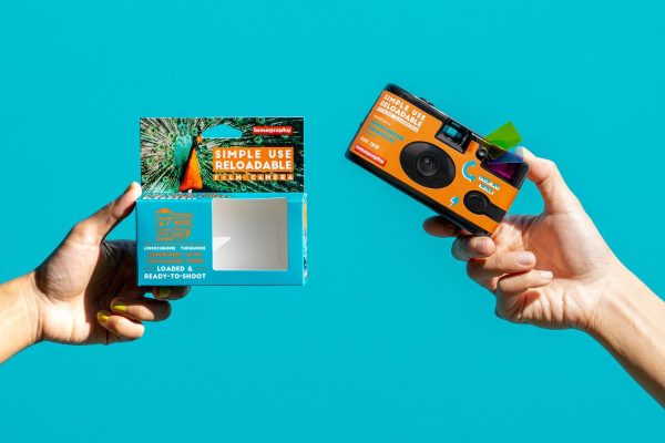 成功攝影 全新 Lomography Simple Use Camera 400/27 Turquoise 藍色調 負片 可重新上片：圖片 5